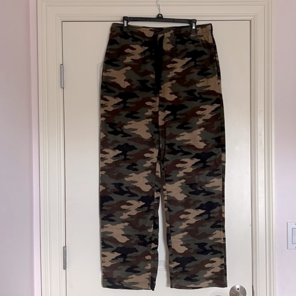 Croft & Barrow Men’s Camouflage Fleece Sleep Pants